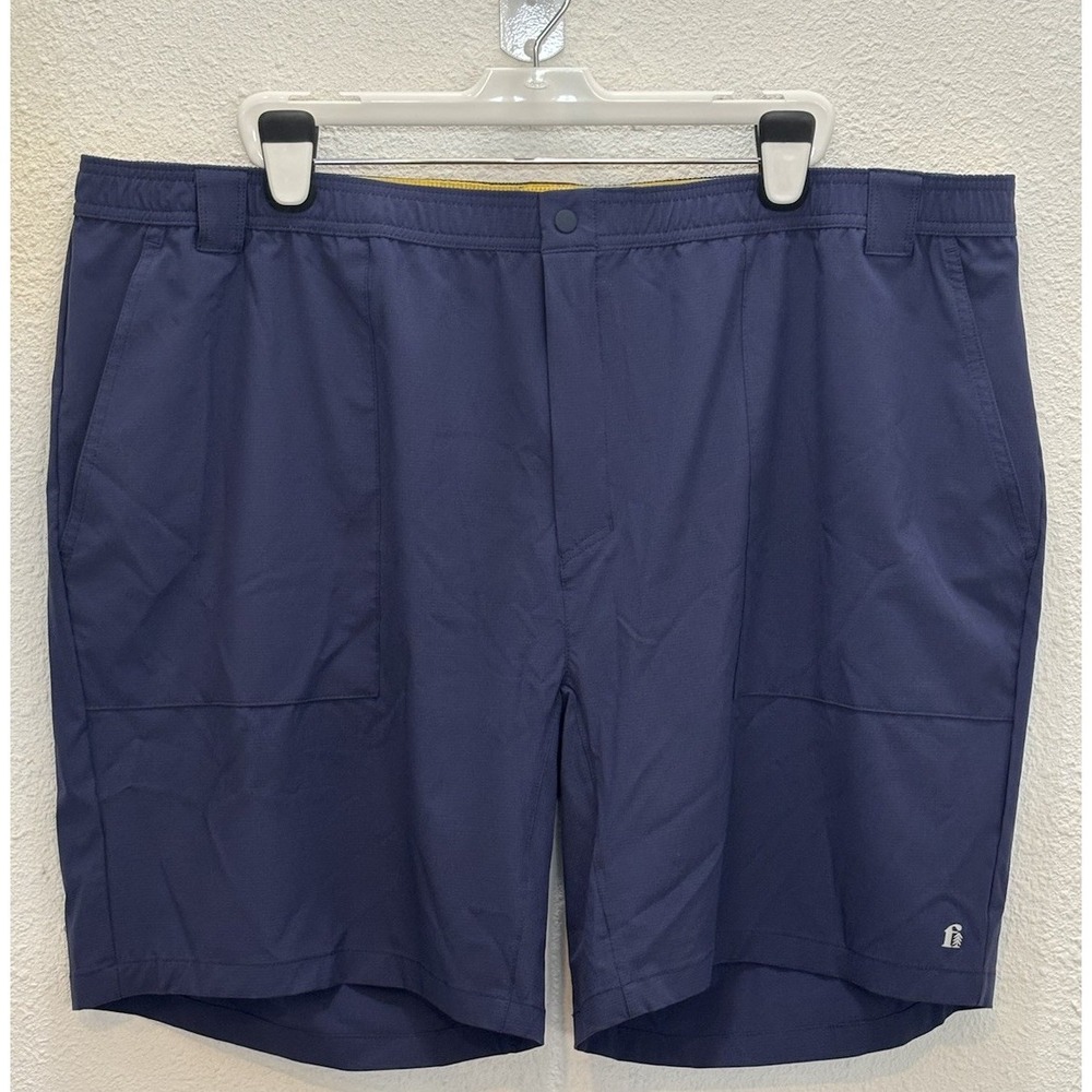 Bonobos Fielder Shorts Mens 3XL Blue 9 Inch Inseam Elastic Waist Swim Trunks